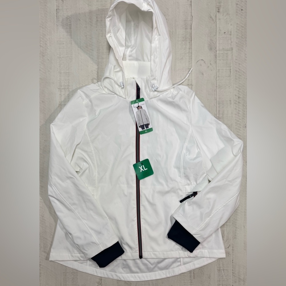 Tommy Hilfiger Women's Lightweight Windbreaker Jacket with Stand Collar